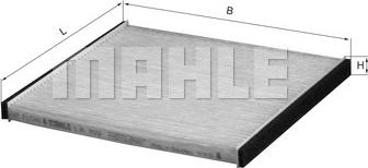 MAHLE LA 109 - Filtro, Aria abitacolo www.autoricambi360.it