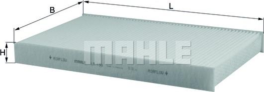 MAHLE LA 138 - Filtro, Aria abitacolo www.autoricambi360.it