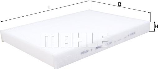 MAHLE LA 1294 - Filtro, Aria abitacolo www.autoricambi360.it