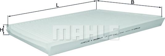 MAHLE LA 129/1 - Filtro, Aria abitacolo www.autoricambi360.it