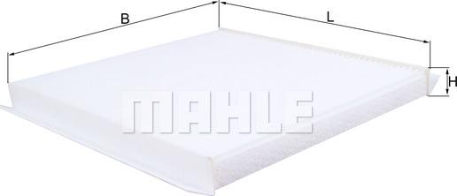 MAHLE LA 1274 - Filtro, Aria abitacolo www.autoricambi360.it