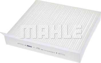 MAHLE LA 1731 - Filtro, Aria abitacolo www.autoricambi360.it
