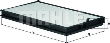 MAHLE LA 177 - Filtro, Aria abitacolo www.autoricambi360.it