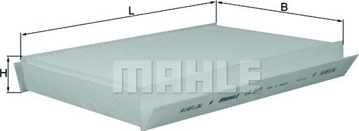 MAHLE LA 889 - Filtro, Aria abitacolo www.autoricambi360.it