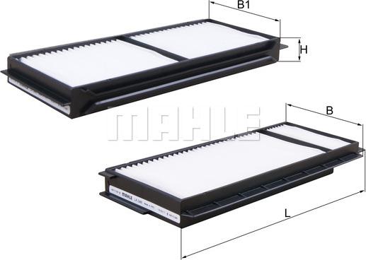 MAHLE LA 346/S - Filtro, Aria abitacolo www.autoricambi360.it