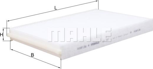 MAHLE LA 387 - Filtro, Aria abitacolo www.autoricambi360.it