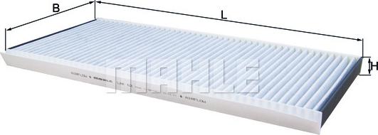 MAHLE LAK 62 - Filtro, Aria abitacolo www.autoricambi360.it