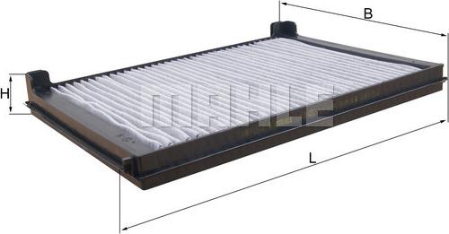 MAHLE LAK 1422 - Filtro, Aria abitacolo www.autoricambi360.it