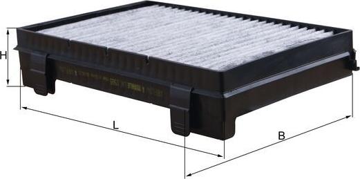 MAHLE LAK 1565 - Filtro, Aria abitacolo www.autoricambi360.it