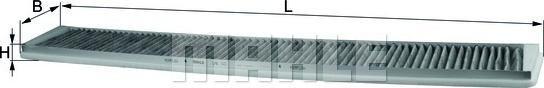 MAHLE LAK 102 - Filtro, Aria abitacolo www.autoricambi360.it