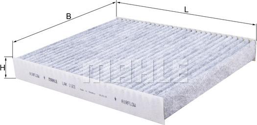 MAHLE LAK 1123 - Filtro, Aria abitacolo www.autoricambi360.it