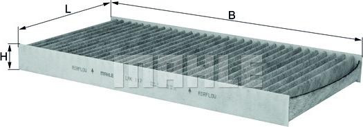 MAHLE LAK 117 - Filtro, Aria abitacolo www.autoricambi360.it