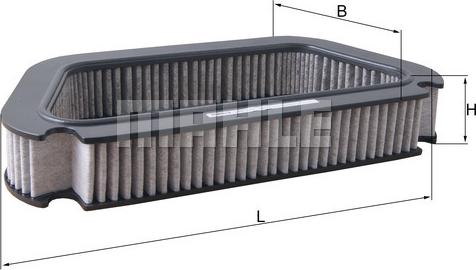 MAHLE LAK 176 - Filtro, Aria abitacolo www.autoricambi360.it