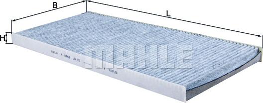 MAHLE LAK 170 - Filtro, Aria abitacolo www.autoricambi360.it