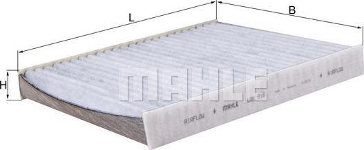 MAHLE LAK 816 - Filtro, Aria abitacolo www.autoricambi360.it