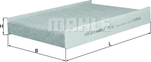 MAHLE LAK 811 - Filtro, Aria abitacolo www.autoricambi360.it