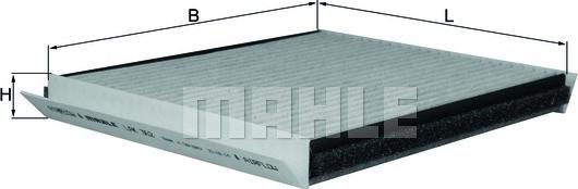 MAHLE LAK 362 - Filtro, Aria abitacolo www.autoricambi360.it