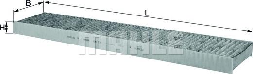 MAHLE LAK 226 - Filtro, Aria abitacolo www.autoricambi360.it