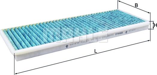 MAHLE LAO 45 - Filtro, Aria abitacolo www.autoricambi360.it