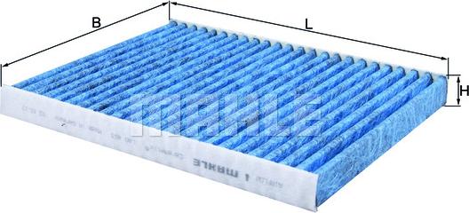 MAHLE LAO 463 - Filtro, Aria abitacolo www.autoricambi360.it