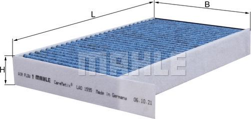 MAHLE LAO 1595 - Filtro, Aria abitacolo www.autoricambi360.it