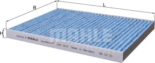 MAHLE LAO 1613 - Filtro, Aria abitacolo www.autoricambi360.it