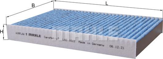 MAHLE LAO 1612 - Filtro, Aria abitacolo www.autoricambi360.it