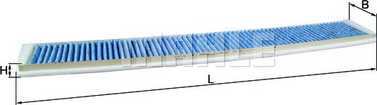 MAHLE LAO 102 - Filtro, Aria abitacolo www.autoricambi360.it
