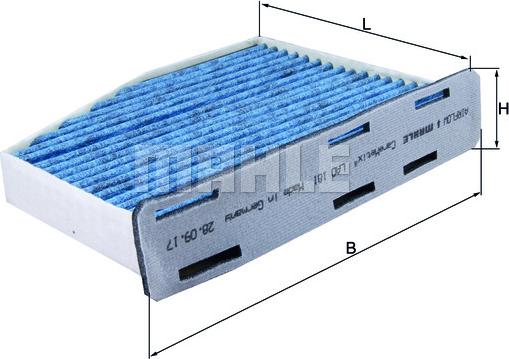 MAHLE LAO 181 - Filtro, Aria abitacolo www.autoricambi360.it