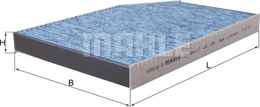 MAHLE LAO 1398 - Filtro, Aria abitacolo www.autoricambi360.it