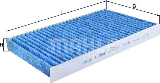 MAHLE LAO 138 - Filtro, Aria abitacolo www.autoricambi360.it