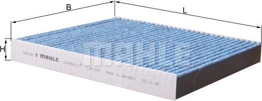 MAHLE LAO 816 - Filtro, Aria abitacolo www.autoricambi360.it