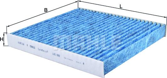 MAHLE LAO 888 - Filtro, Aria abitacolo www.autoricambi360.it
