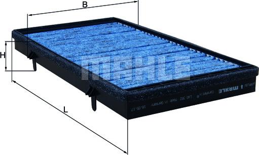 MAHLE LAO 382 - Filtro, Aria abitacolo www.autoricambi360.it