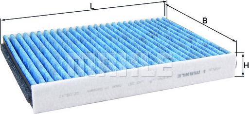 MAHLE LAO 387 - Filtro, Aria abitacolo www.autoricambi360.it