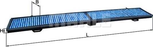 MAHLE LAO 248 - Filtro, Aria abitacolo www.autoricambi360.it