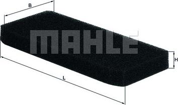 MAHLE LAP 1 - Filtro, Aria abitacolo www.autoricambi360.it