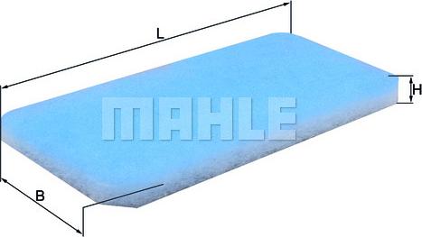 MAHLE LAP 27 - Filtro, Aria abitacolo www.autoricambi360.it
