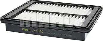MAHLE LX 4992 - Filtro aria www.autoricambi360.it