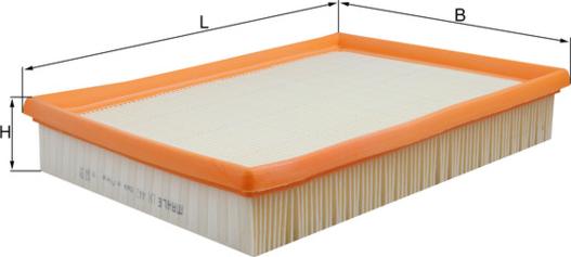 MAHLE LX 443 - Filtro aria www.autoricambi360.it