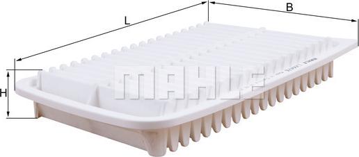 MAHLE LX 4476 - Filtro aria www.autoricambi360.it
