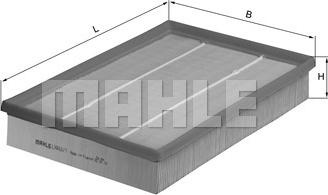MAHLE LX 460/1 - Filtro aria www.autoricambi360.it