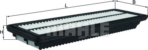 MAHLE LX 4053 - Filtro aria www.autoricambi360.it
