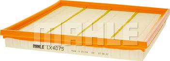 MAHLE LX 4075 - Filtro aria www.autoricambi360.it