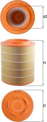 MAHLE LX 4076 - Filtro aria www.autoricambi360.it