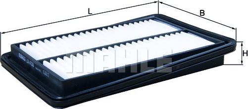 MAHLE LX 4138 - Filtro aria www.autoricambi360.it