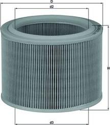MAHLE LX 486 - Filtro aria www.autoricambi360.it