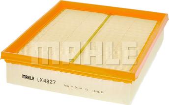 MAHLE LX 4827 - Filtro aria www.autoricambi360.it