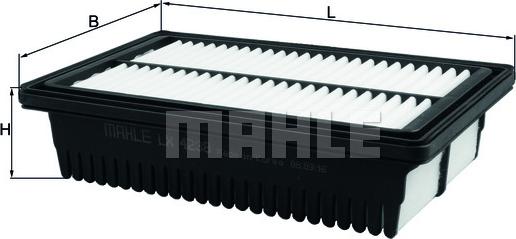 MAHLE LX 4238 - Filtro aria www.autoricambi360.it