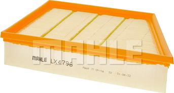 MAHLE LX 4796 - Filtro aria www.autoricambi360.it